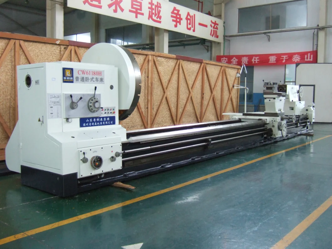 Cw61125h Cw61140h Cw61160h Cw61180h, Cw61200h, Horizontal Lathe, 20tons Big Lathe, Heavy Duty Lathe. Max Length 16m