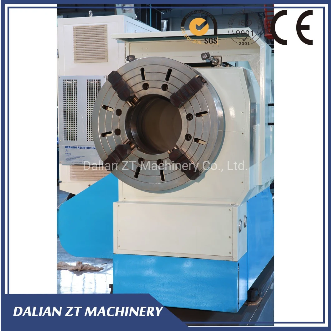 Large Spindle Bore (CNC) Oil Country Lathe Large Pipe Thread Cutting Turning Machine