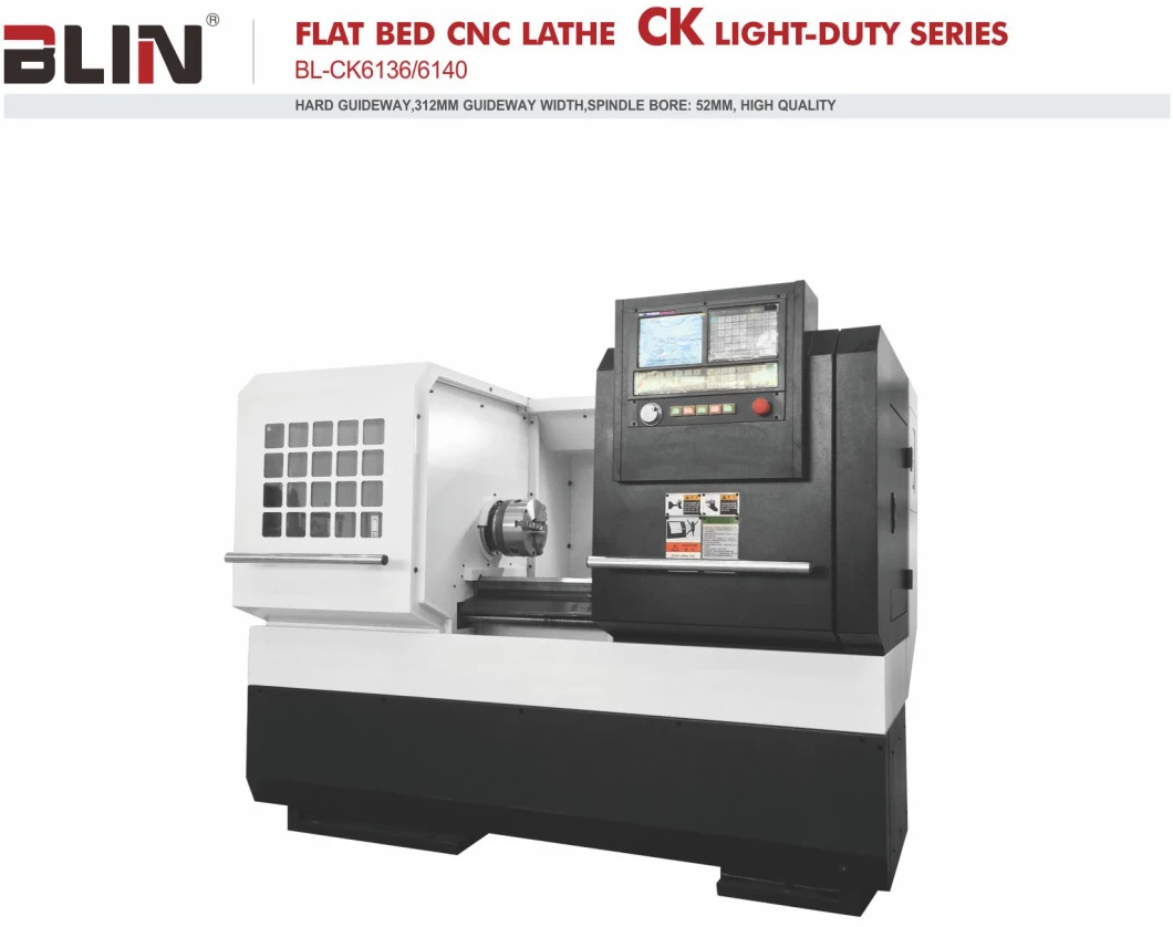 Bl-Ck6136 6140 Flat Bed CNC Lathe Machine