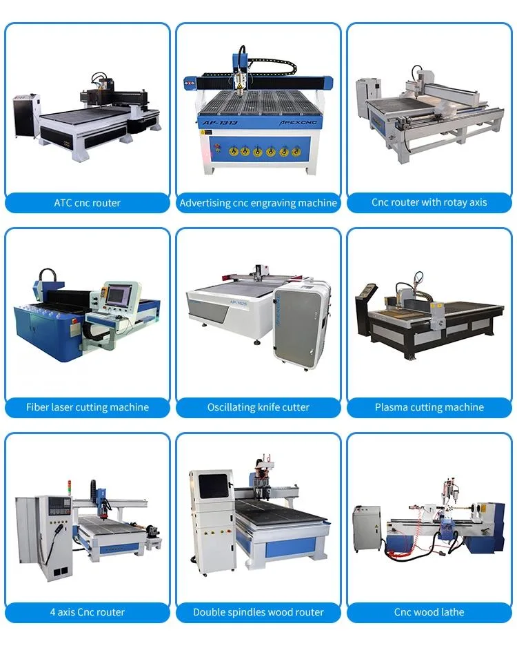 CNC Woodworking Lathe/Automatic Wood Lathe CNC Machine Apex1325 CNC Router with CE Certificate