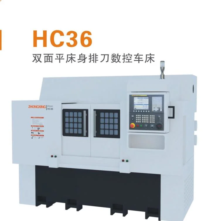 Hc36 Flat Bed CNC Turning Lathes Horizontal Metal Machining CNC Lathe