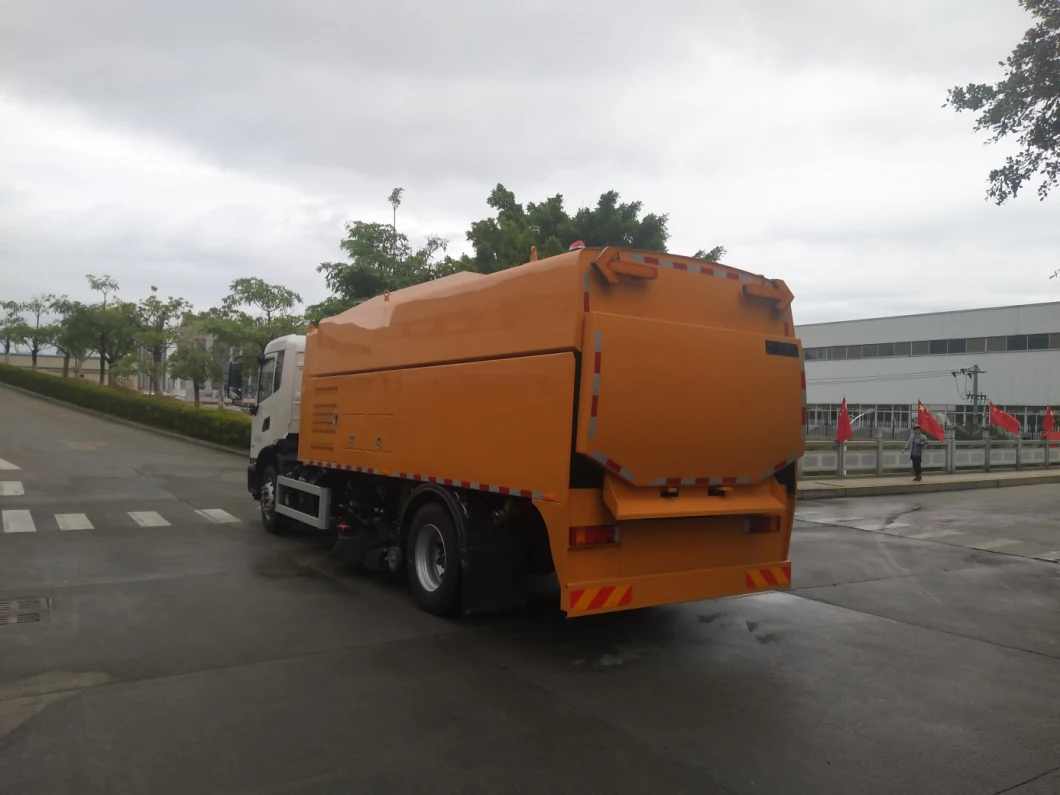 Fulongma Sanitation Large Chassis Mounted Productive Street Sweeping Truck