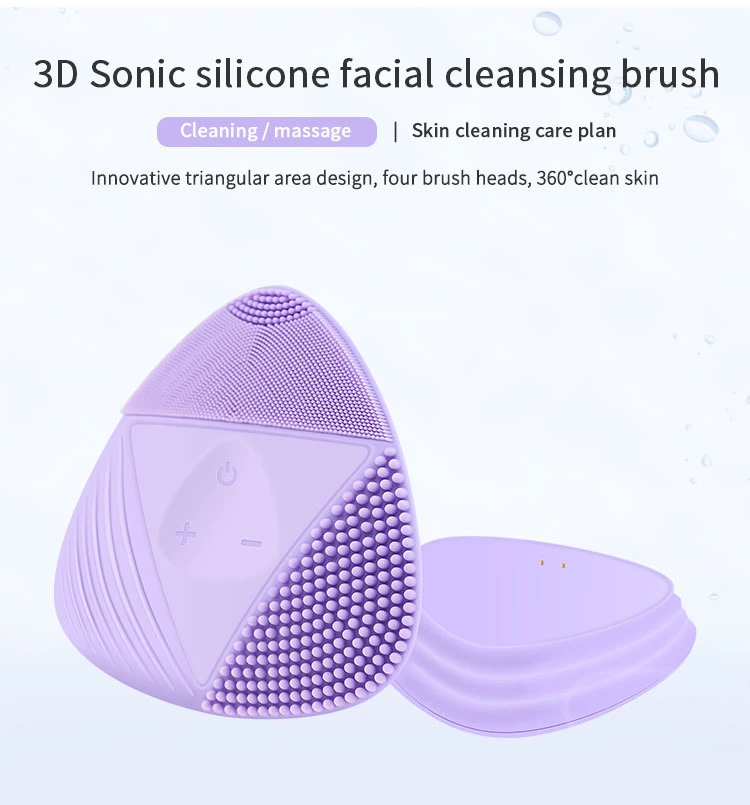 Waterproof Silicone Scrubber Deep Cleasing Brush