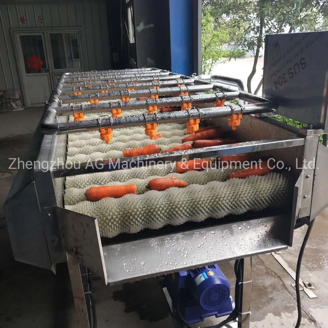 Brush Washing Machine, Vegetable Washer, Fruits Washing Line Equipment