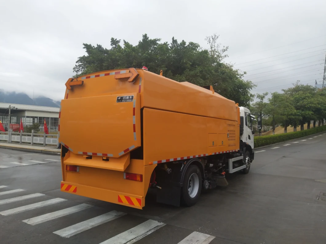 Fulongma Sanitation Large Chassis Mounted Productive Street Sweeping Truck