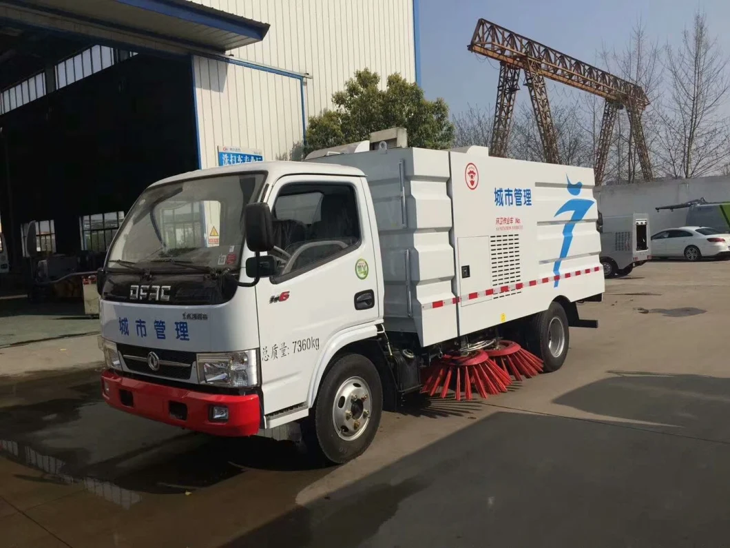 6m3 Road Sweeping Truck for Sanitation Project