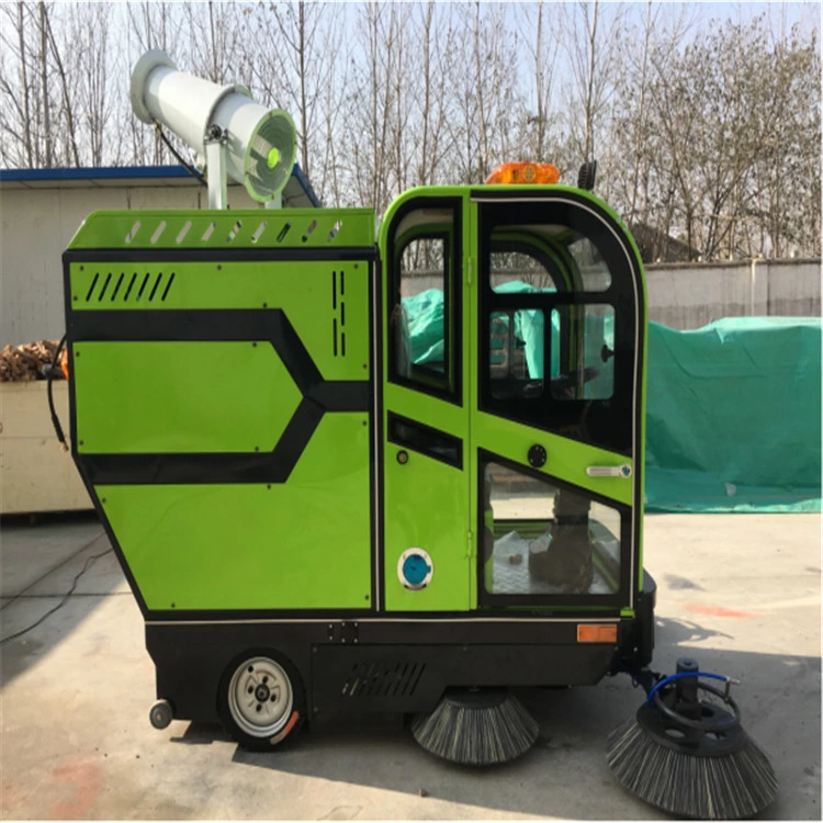 Sidewalk Road Snow Sweeper Walk Behind Street Sweeper