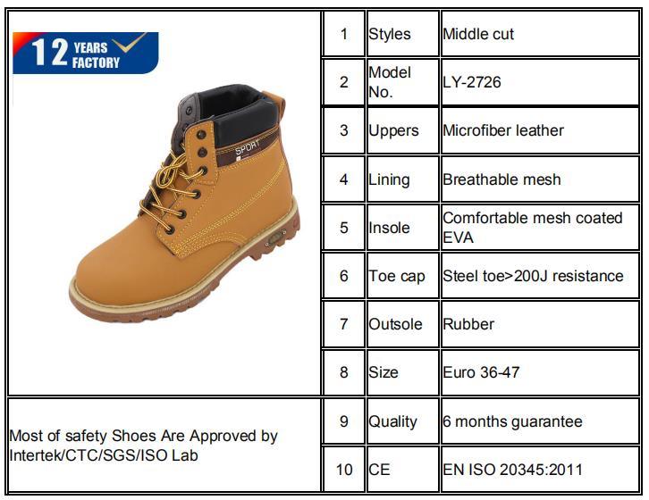 Hot Sale Leather Safety Shoes/Work Shoe/Safety Footwear/Shielding Shoes