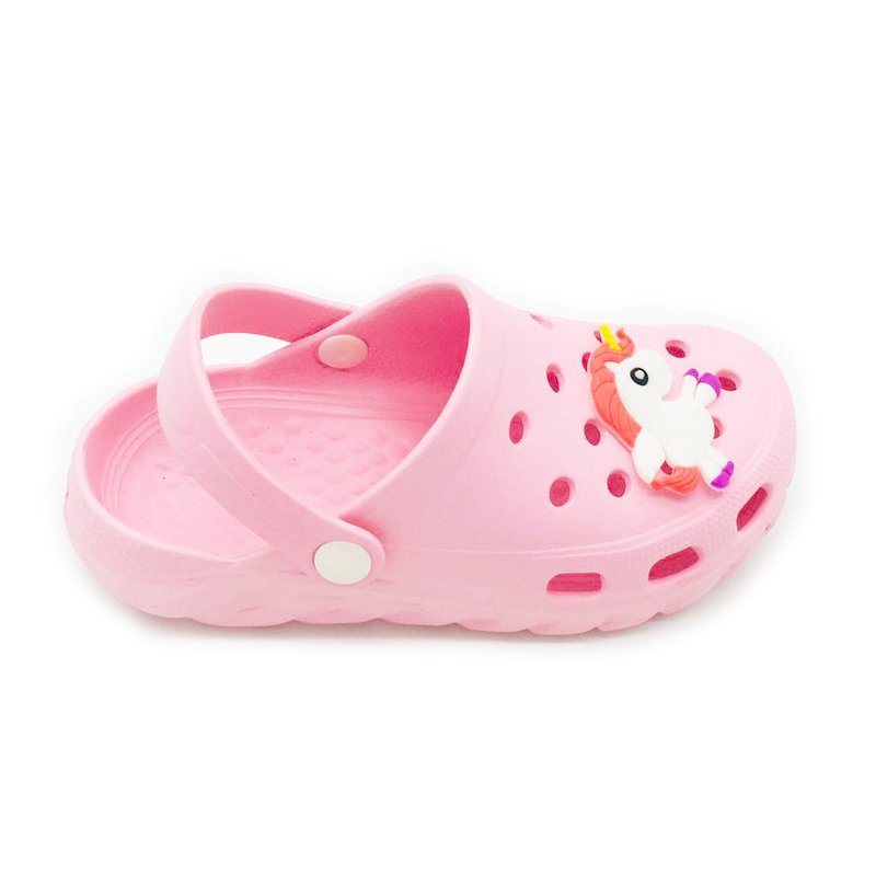 Cute Unicorn Soft Non-Slip Children EVA Clogs Summer Kids Garden Shoes