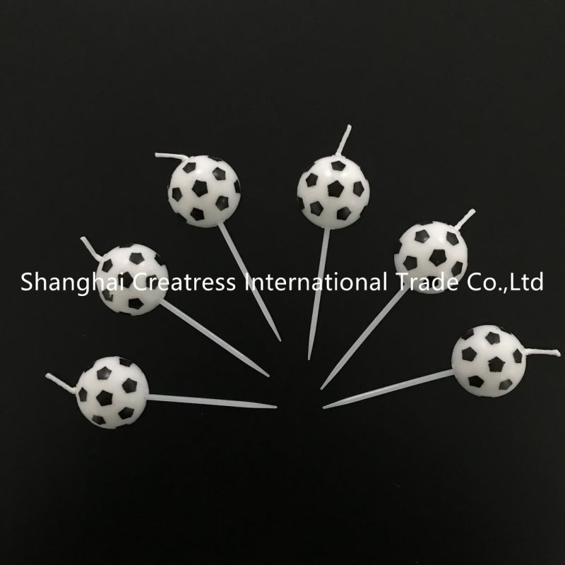 Wholesale Funny Soccer Ball Decorative Birthday Candle for Men