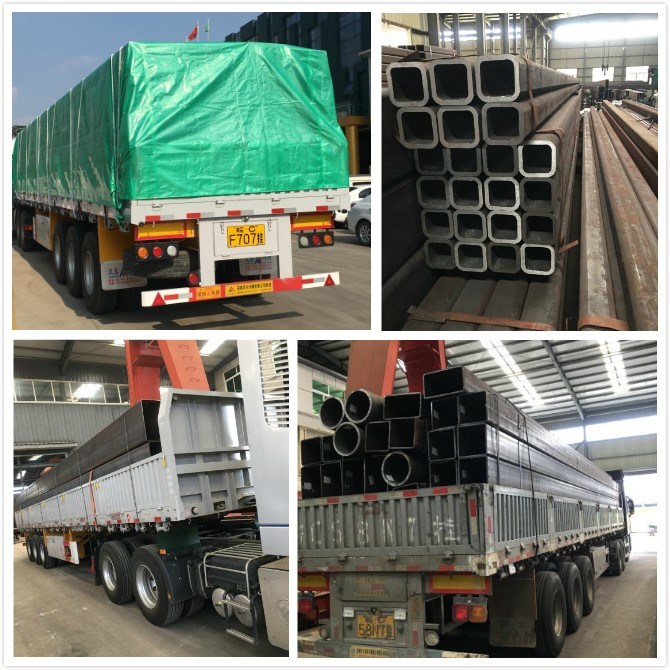 200X200 mm Ms Iron Structure Steel Gi Ms Square Pipe En102010 Steel Pipes