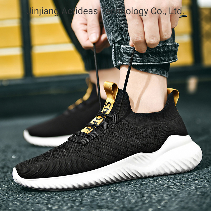 Custom Light Wight Men Sneakers Sport Breathable Mesh Running Shoes
