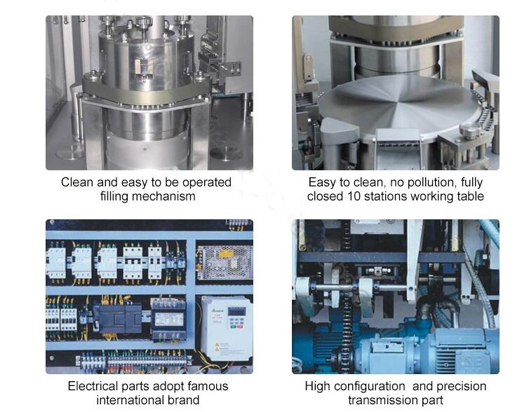 Automatic 000 00 Pill Liquid Capsule Filler Machine Size 3