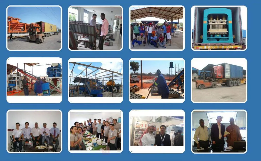 Fully Automatic Concrete Brick Making Machine\ Automatic Brick Machine\Block Machine