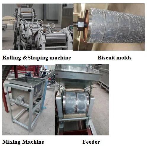 Automatic Molded Biscuit Equipment Fully Automatic Big Output Biscuits Machine Automatic Biscuit Making Machine