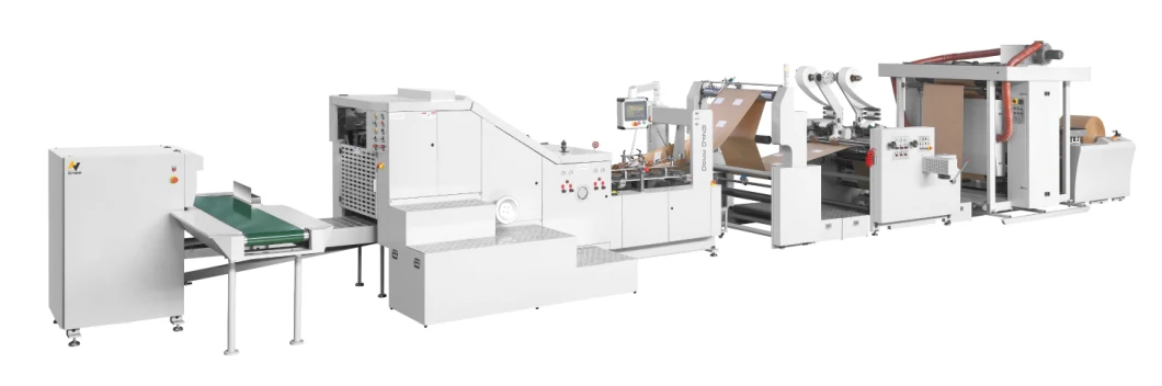 Customized Taking out Paper Bag Machine with Square Bottom