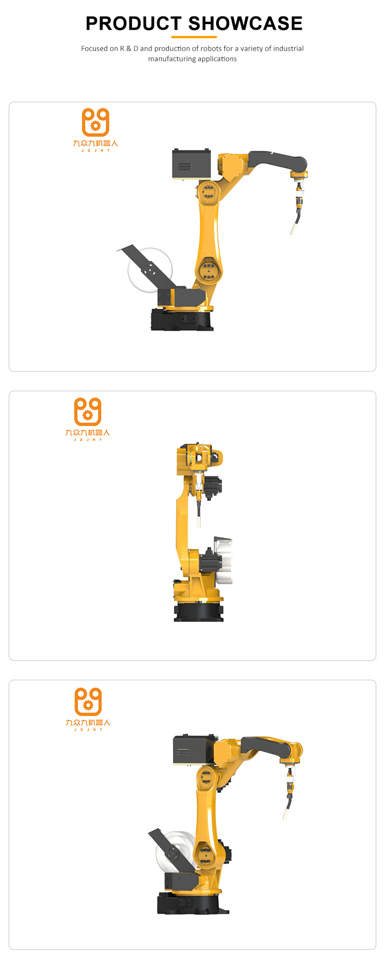Automatic 6 Axis Welding Robot Welding Machine Automatic Robot