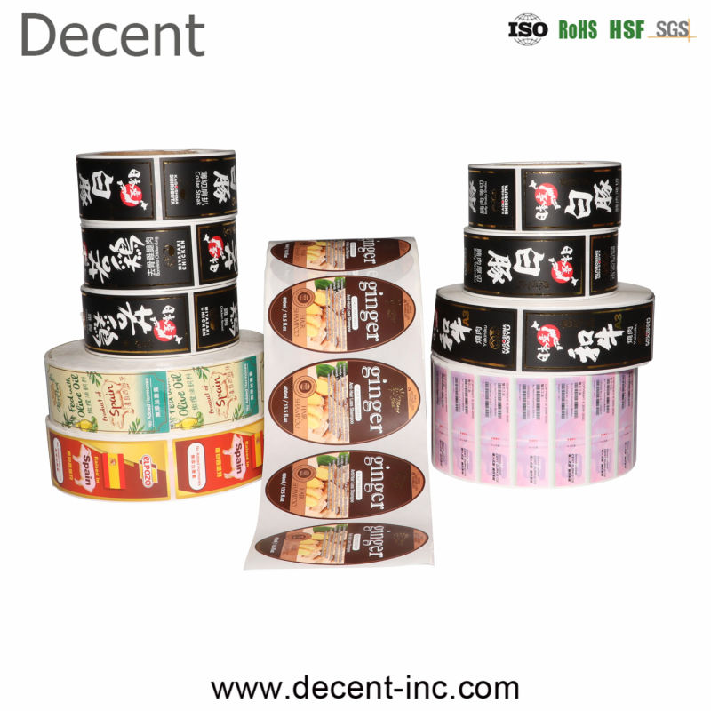 Custom-Designed, Printed, Die-Cut, Sku Bar Code Labels Affixed to Packaging Boxes