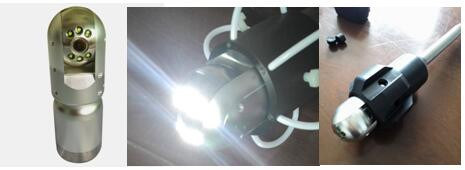 Pan/Tilt Sewer Video Pipe Cleaner Snake Drain Inspection Camera Underwater Sewer Line Video Camera Inspection