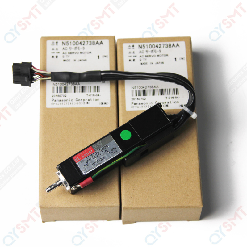 Panasonic SMT Spare Parts AC Servo Motor N510042738AA P50b02002bxs20