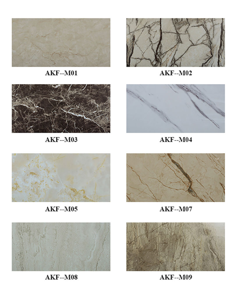 Akadeco Dark 3D Wood Grain Floorings Affixed with Plastic Foam Board, Waterproof, Soft and Easy to Stick