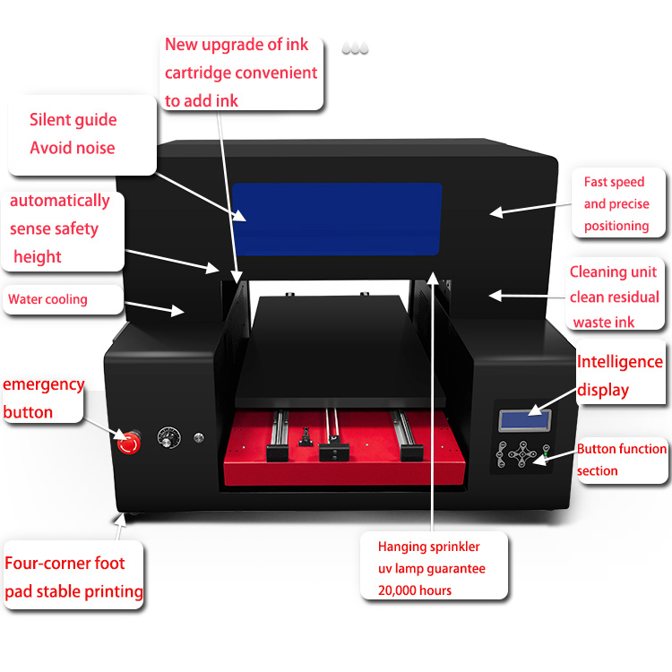 Small Fabric Printer Quatily Printer DTG Printer T Shirt Printing Machine