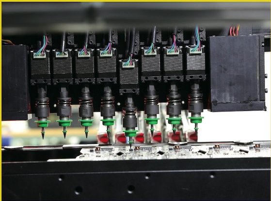 Chip Mounter Pick&Place Machine with 16 Heads 35000 Cph