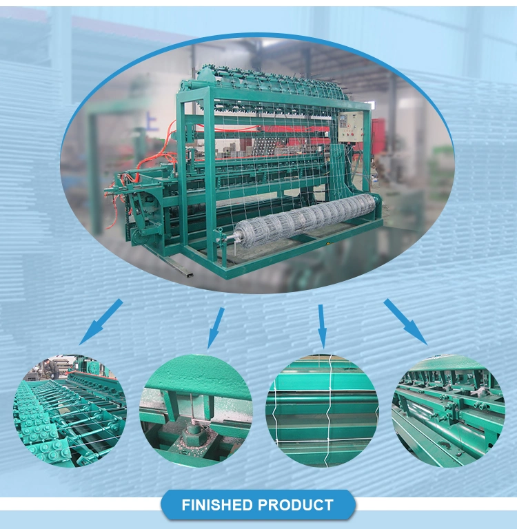 18 Years Factory Grassland Field Fence Wire Mesh Knit Making Machine for Cattle Fence