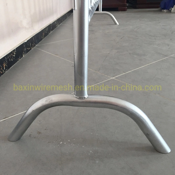 China Factory Galvanized Temporary Interlocking Pedestrian Rod Fence Barrier