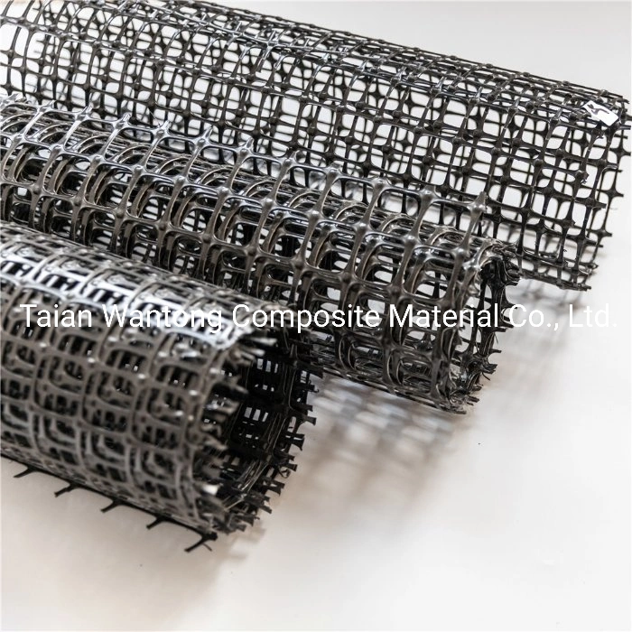 Geogrid PP Material High Tensile Strength Biaxial Geogrid 40kn Geogrid