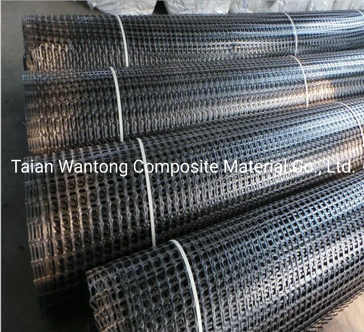 Geogrid PP Material High Tensile Strength Biaxial Geogrid 40kn Geogrid