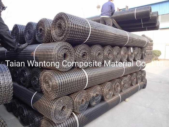 Geogrid PP Material High Tensile Strength Biaxial Geogrid 40kn Geogrid