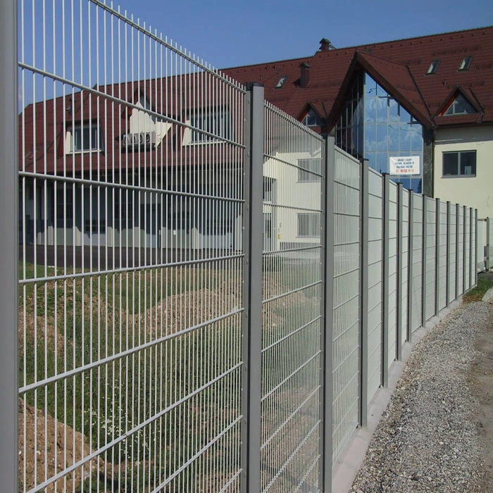 Double Wire Powder Coated 868, 656, 545mm Galvanized Welded Twin Wire Fence