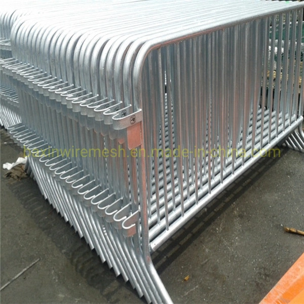 China Factory Galvanized Temporary Interlocking Pedestrian Rod Fence Barrier