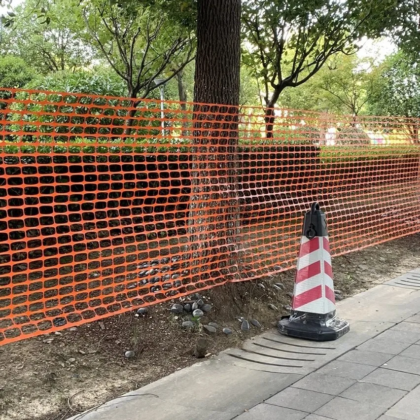 China Traffic Road Work Safety Plastic Fence Barrier Net