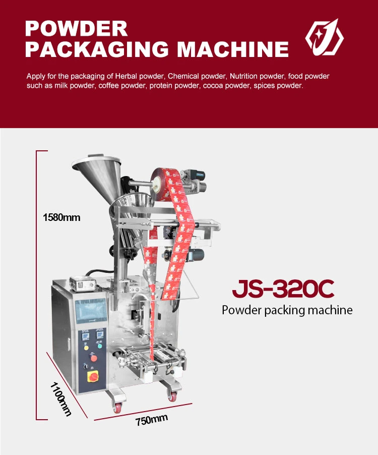 Customize Full Automatic Beef Protein Powder/Flour/Rice Powder/Chill Powder Packing Machine