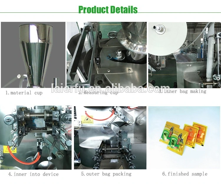 Yd-169 Full Automatic Tea Bag Packing Machine for Small Business