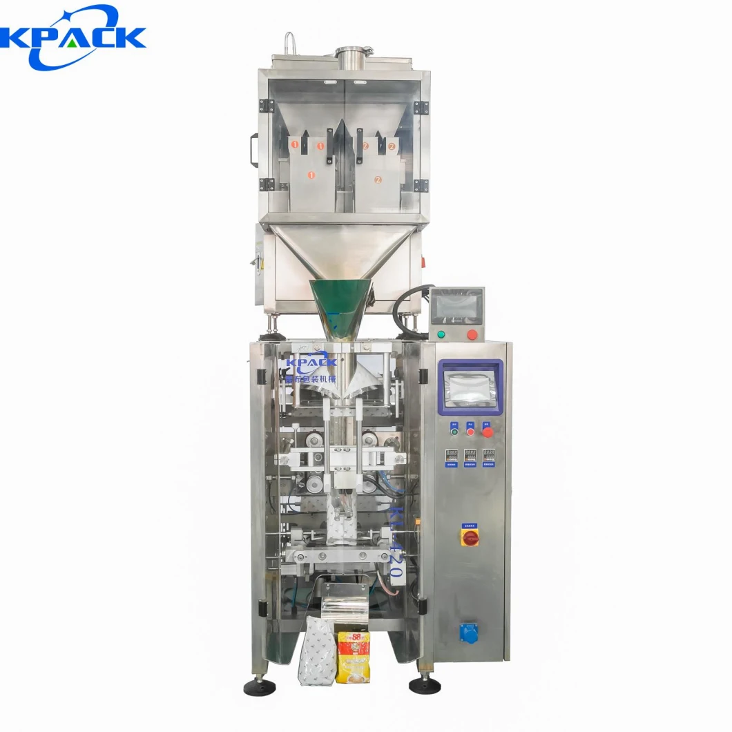 Automatic Peanut Food Vffs Pouch Packaging Packing Machine