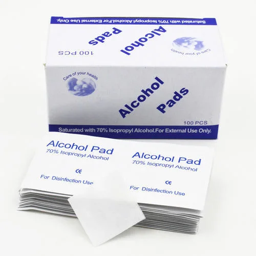 Alcohol Prep Pad Swab with 70% Isopropyl Alcohol