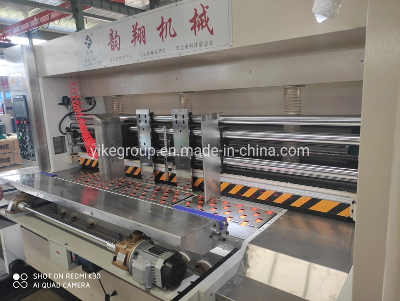 Carton Box Automatic Feeder Flexo Printer Slotter Die Cutter Machine / Corrugated Carton Box Packing Machine