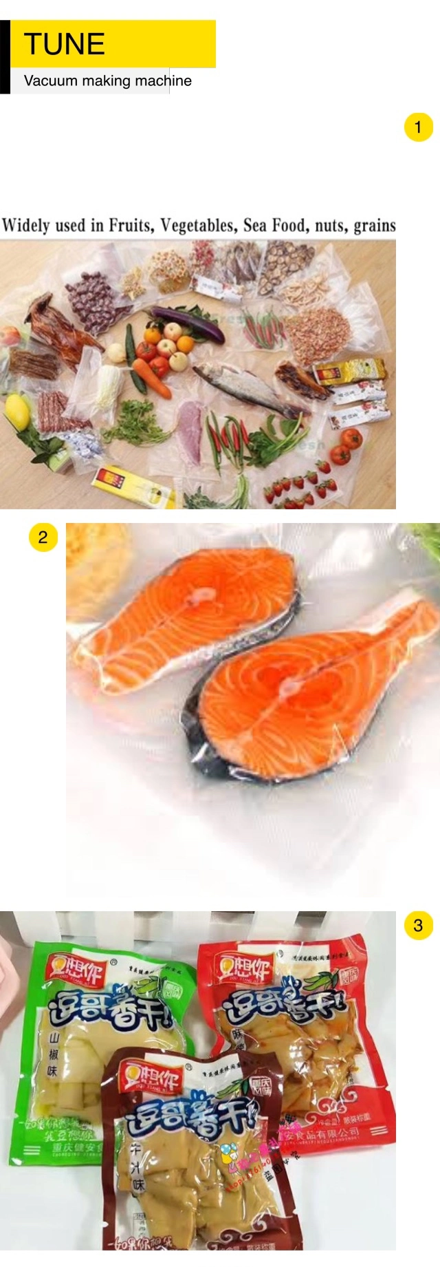 Top Quality Multifunctional Food Sealer Vacuum Packing Machines