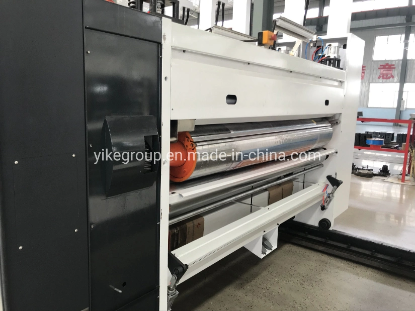 Carton Box Automatic Feeder Flexo Printer Slotter Die Cutter Machine / Corrugated Carton Box Packing Machine