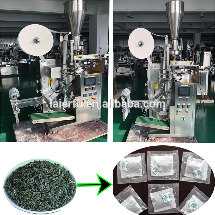 High Speed Double Chamber Filter DIP Tea Bag Packing Machine with String and Tag Automatic Tea Bag Packing Machine