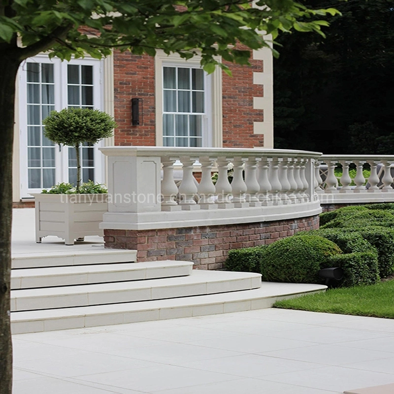 Chinese Natural Stone Granite Baluster and Rail for Stairs/Staircase/Porch/Entrance/Balcony/Patio