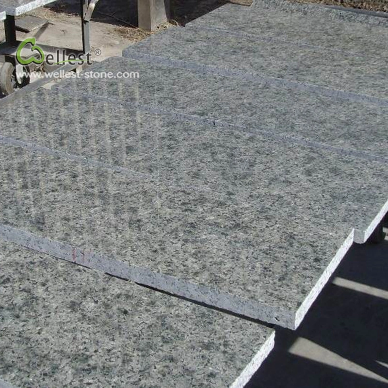 Elegant Stone Patio Pavers Tile Grey Green Granite G306 Flooring Cut to Size Architecture Design