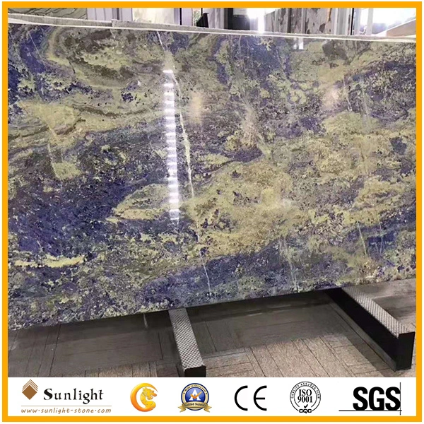 Hot Sale Luxury Stone Bolivia Blue Slabs, Wall Bookmatch Slabs, Sodalite Blue Granite