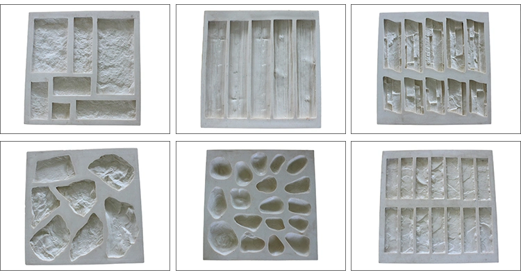 Corner Ledgestone Wall Cement Tiles Silicone Stone Mould Concrete Culture Veener Stone Mold