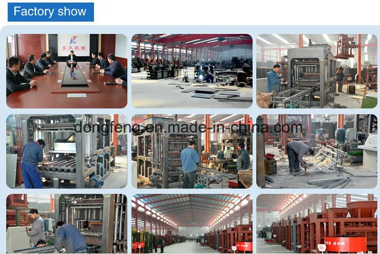 Automatic Cement Stone Block Production Line, Concrete Brick Making Machine