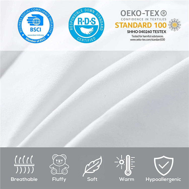 King Size Duvet Luxury 30% White Duck Down Duvet Comforter