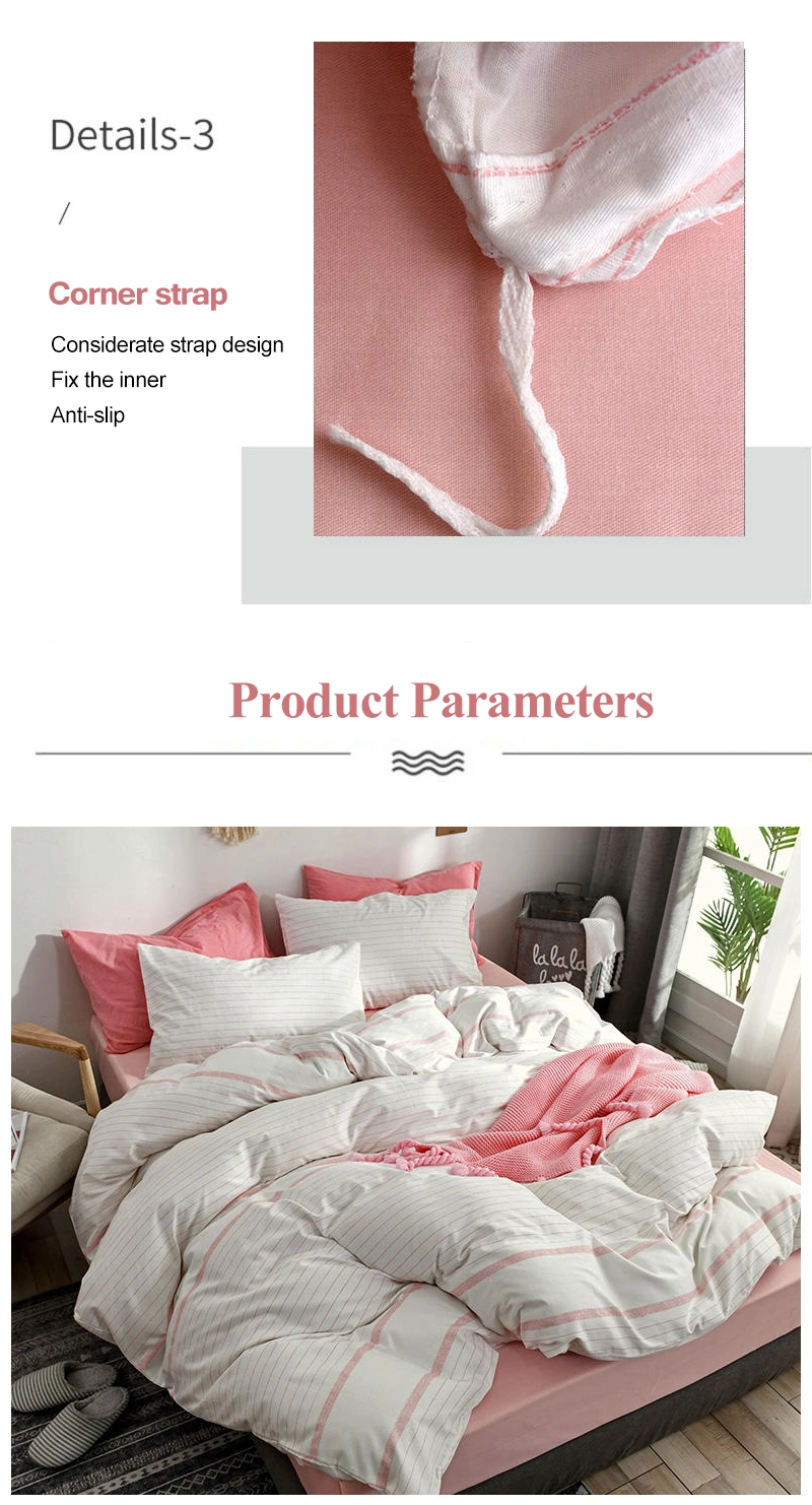 China Wholesale Home Bedding Set Bed Linen Modern Design 100% Cotton Cotton Bed Sheet Sets